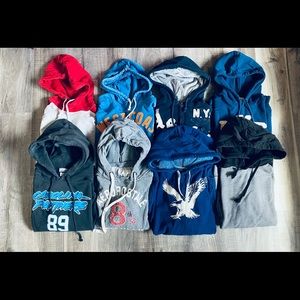 Mens Sweatshirt Bundle! 8 Sweatshirts Size XL